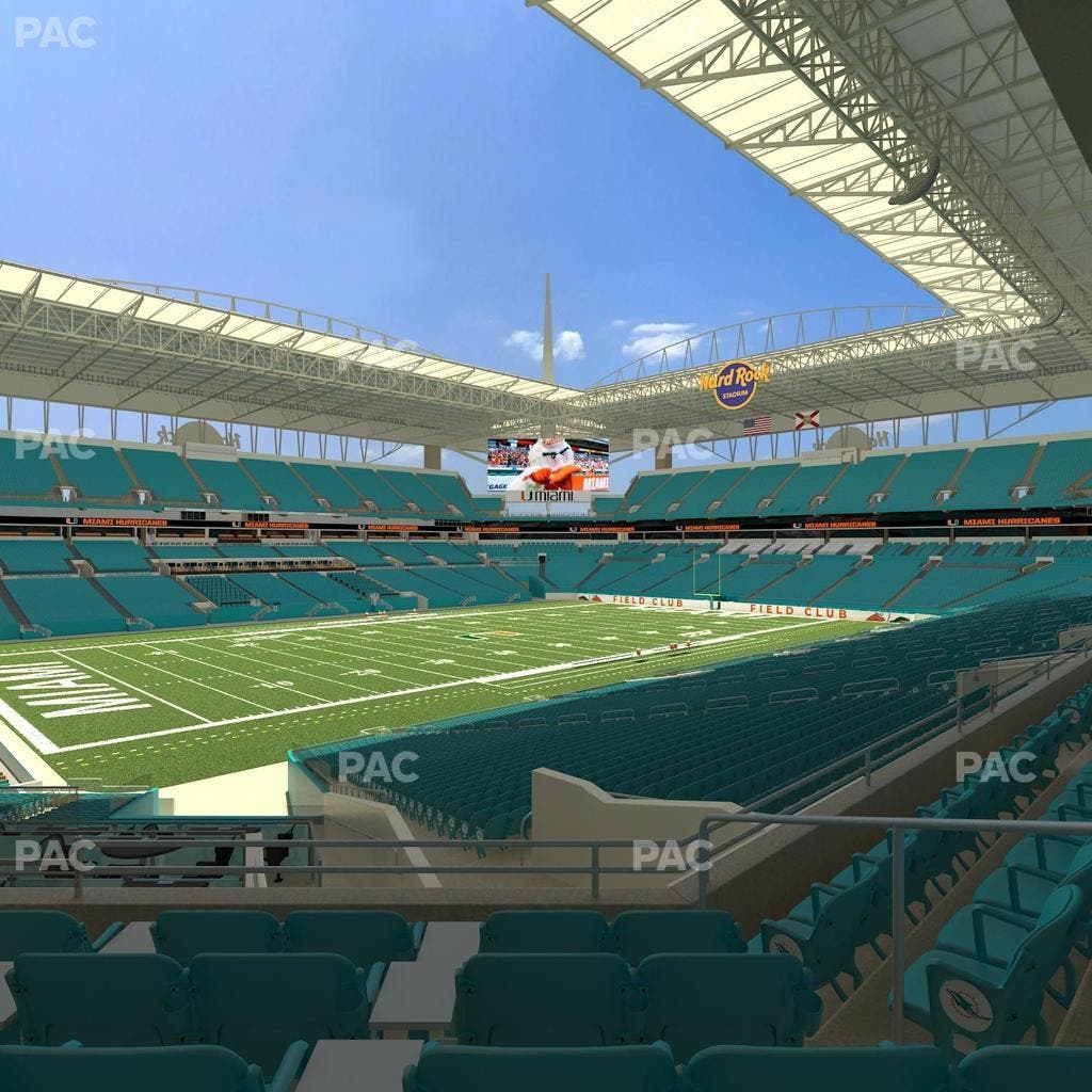 Hard Rock Stadium - Section 224 Seat View