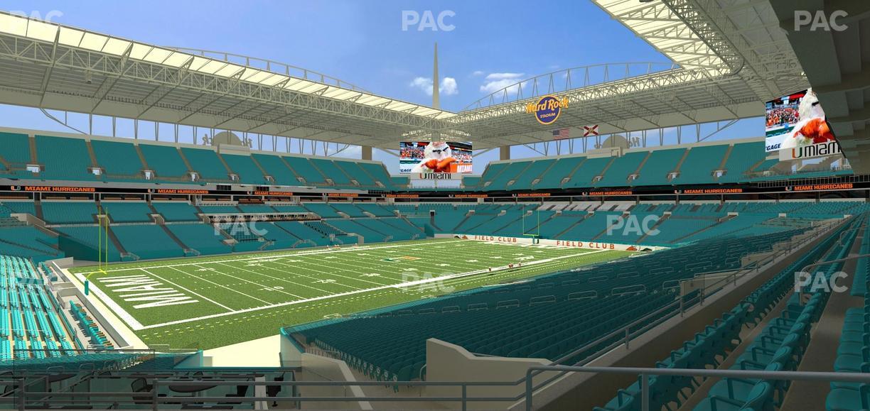 Hard Rock Stadium - Section 224 Seat View