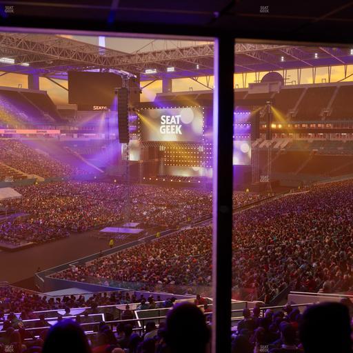 Hard Rock Stadium - Section 225 Corner Club Seat View