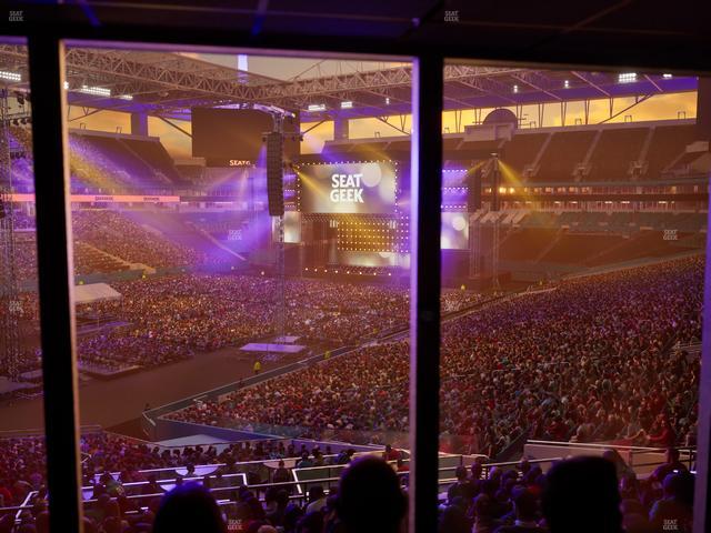 Hard Rock Stadium - Section 225 Corner Club Seat View