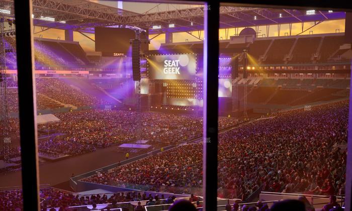 Hard Rock Stadium - Section 225 Corner Club Seat View