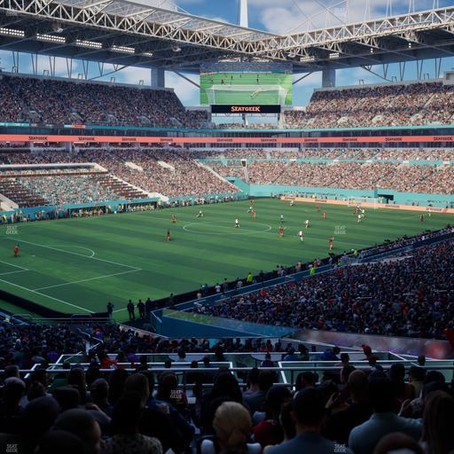 Hard Rock Stadium - Section 225 Seat View