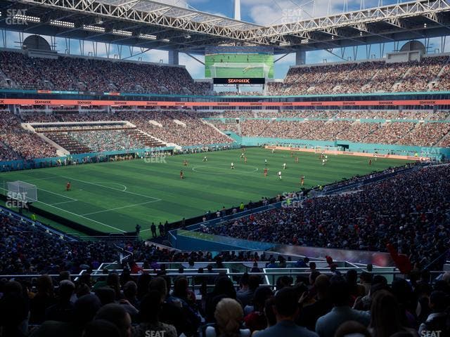 Hard Rock Stadium - Section 225 Seat View