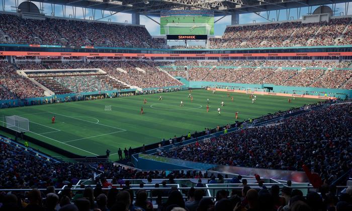 Hard Rock Stadium - Section 225 Seat View