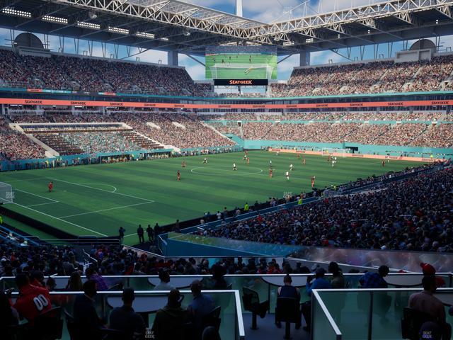 Hard Rock Stadium - Section 225 Seat View