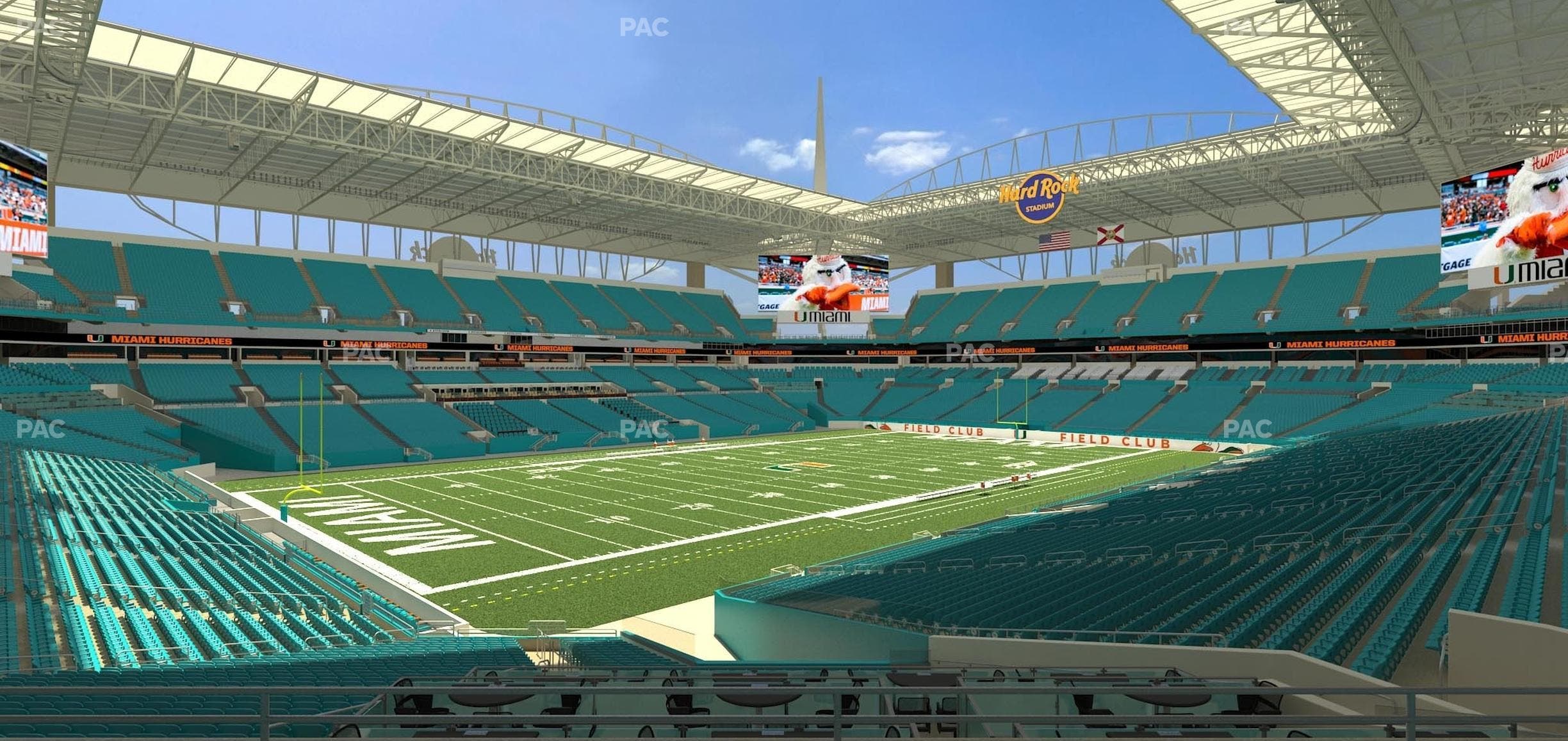 Hard Rock Stadium - Section 225 Seat View