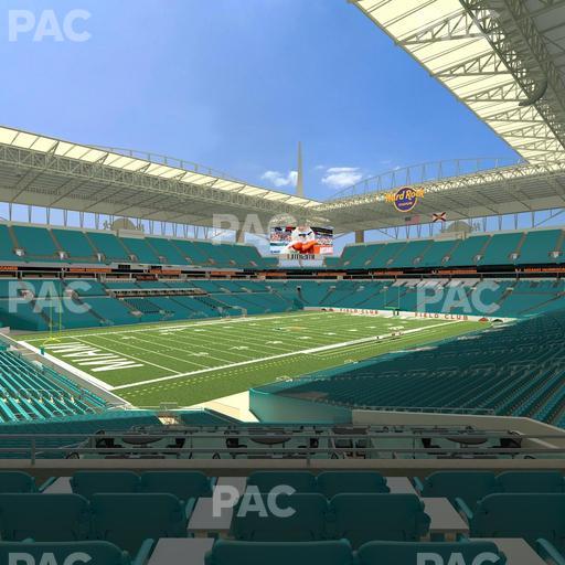 Hard Rock Stadium - Section 225 Seat View