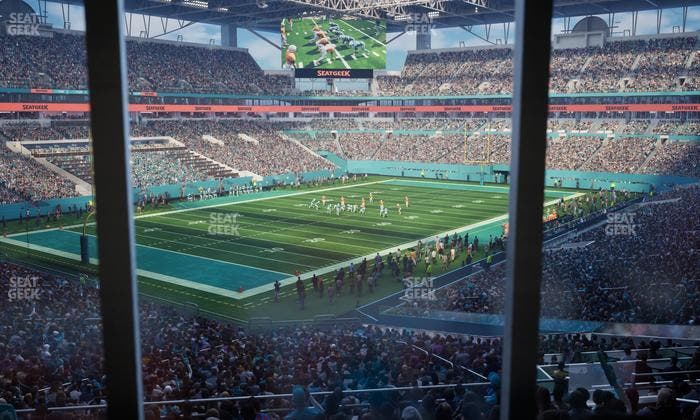 Hard Rock Stadium - Section 226 Corner Club Seat View