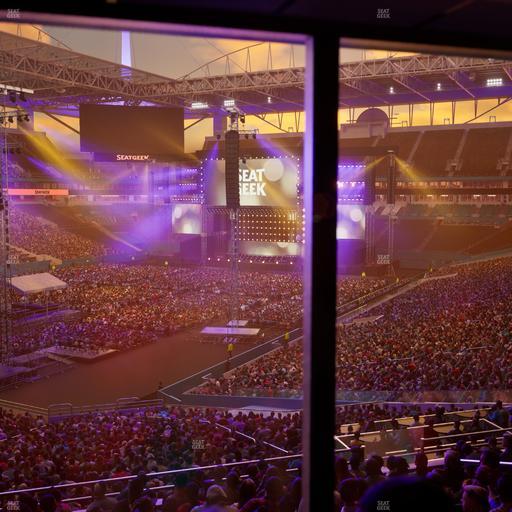 Hard Rock Stadium - Section 226 Corner Club Seat View