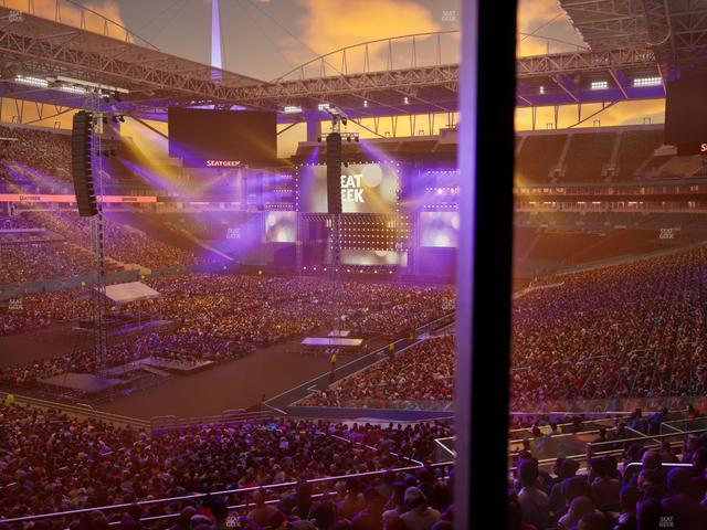 Hard Rock Stadium - Section 226 Corner Club Seat View