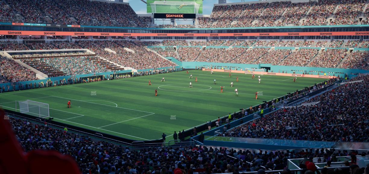 Hard Rock Stadium - Section 226 Seat View