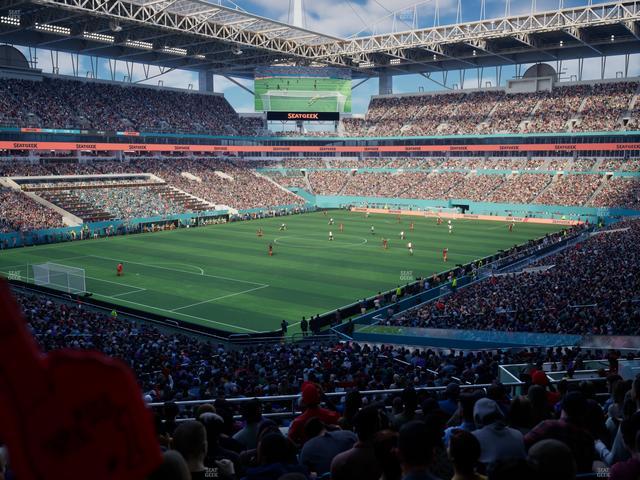 Hard Rock Stadium - Section 226 Seat View Hard Rock Stadium - Section 226 Seat View