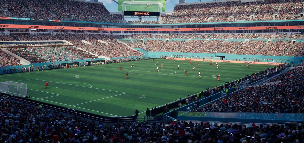 Hard Rock Stadium - Section 226 Seat View