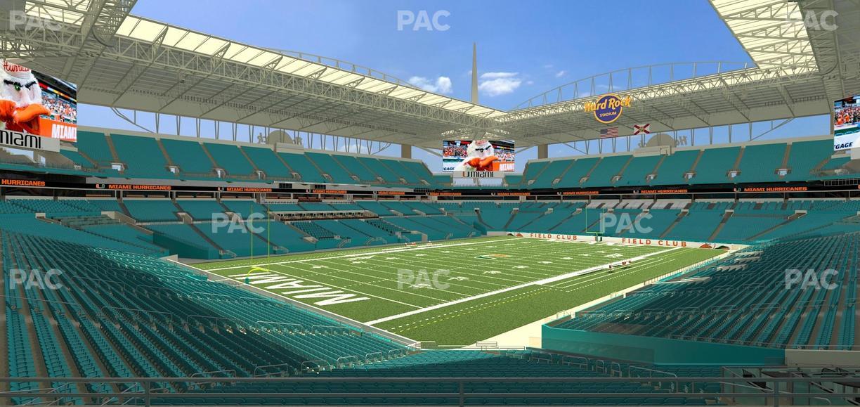 Hard Rock Stadium - Section 226 Seat View