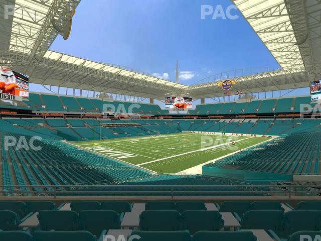 Hard Rock Stadium - Section 226 Seat View Hard Rock Stadium - Section 226 Seat View