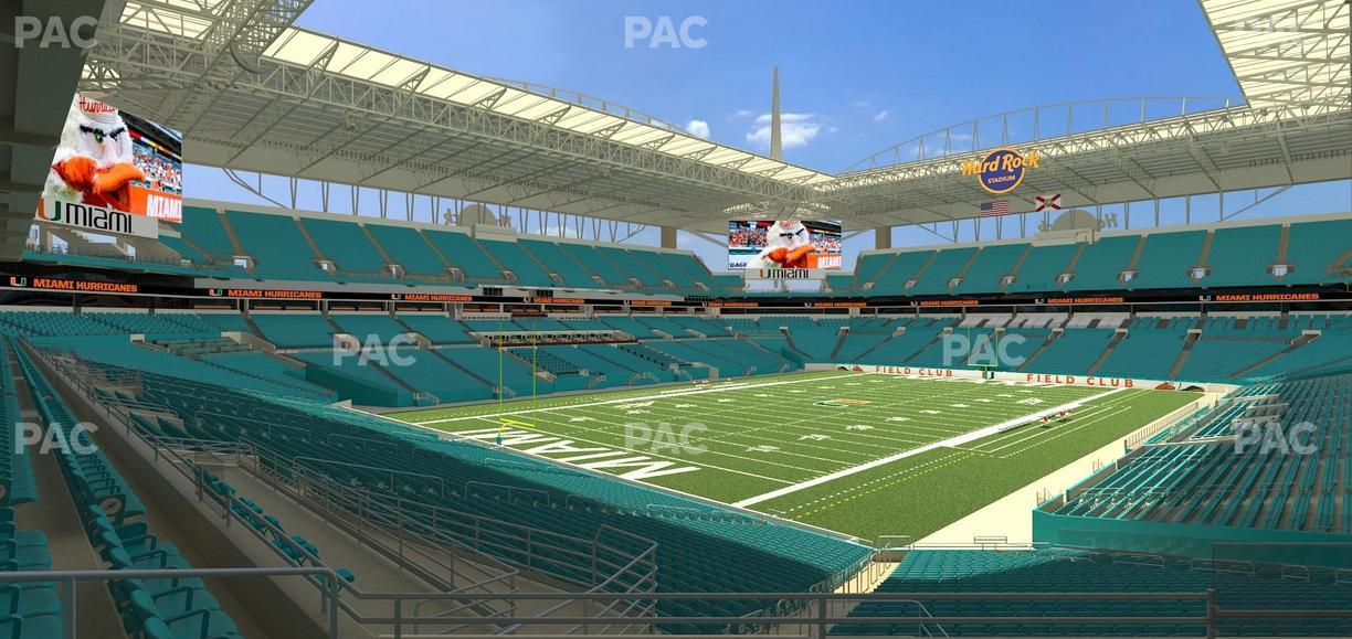 Hard Rock Stadium - Section 227 Seat View