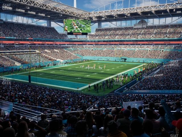 Hard Rock Stadium - Section 227 Seat View