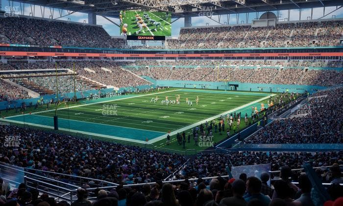 Hard Rock Stadium - Section 227 Seat View