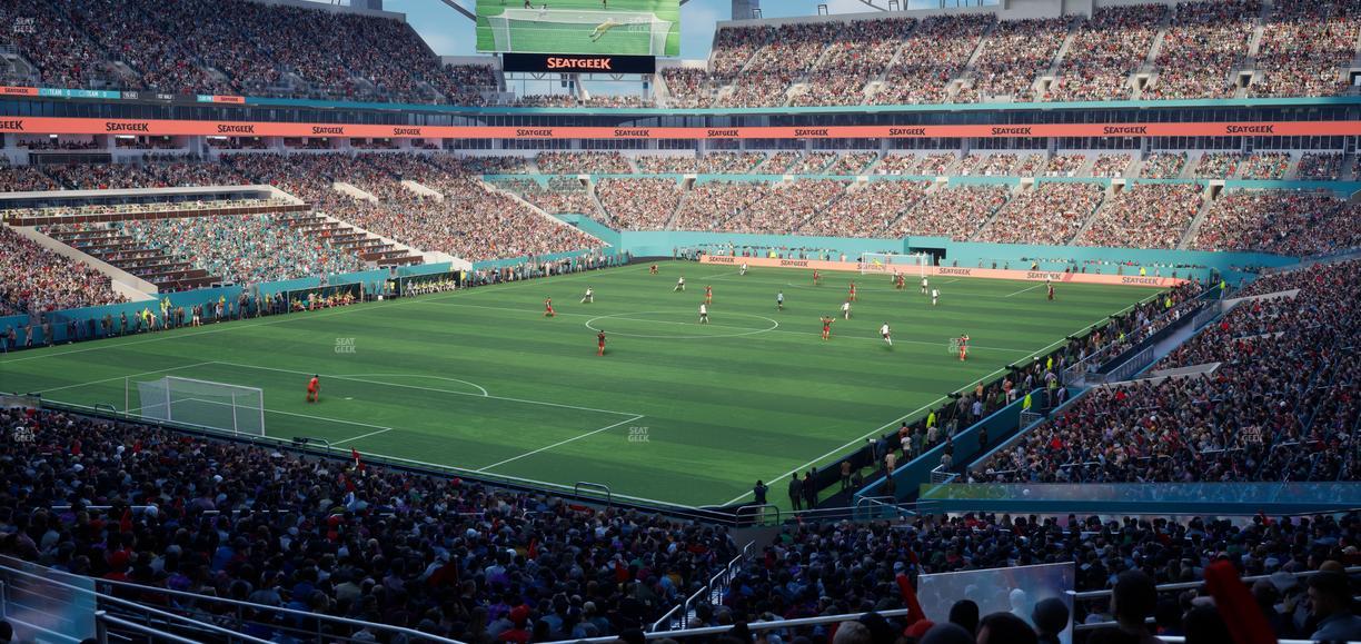 Hard Rock Stadium - Section 227 Seat View