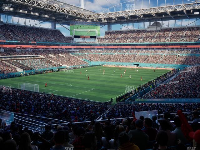 Hard Rock Stadium - Section 227 Seat View