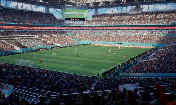 Hard Rock Stadium - Section 227 Seat View