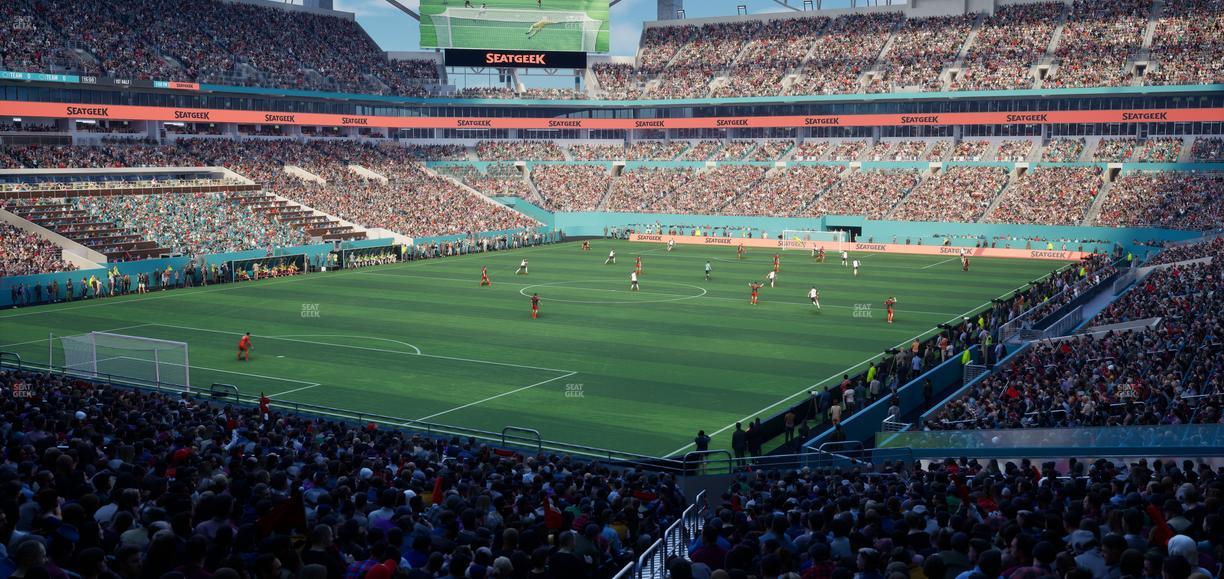 Hard Rock Stadium - Section 227 Seat View