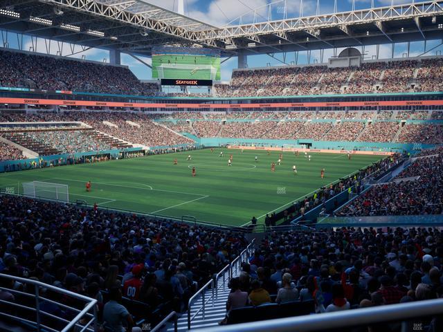 Hard Rock Stadium - Section 227 Seat View