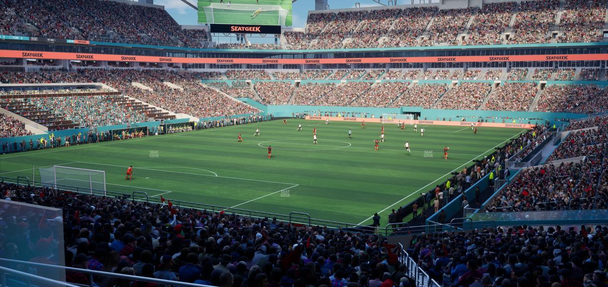 Hard Rock Stadium - Section 228 Seat View