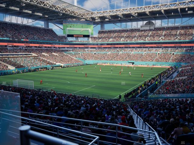 Hard Rock Stadium - Section 228 Seat View