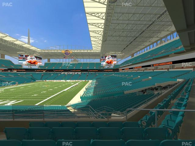 Hard Rock Stadium - Section 228 Seat View