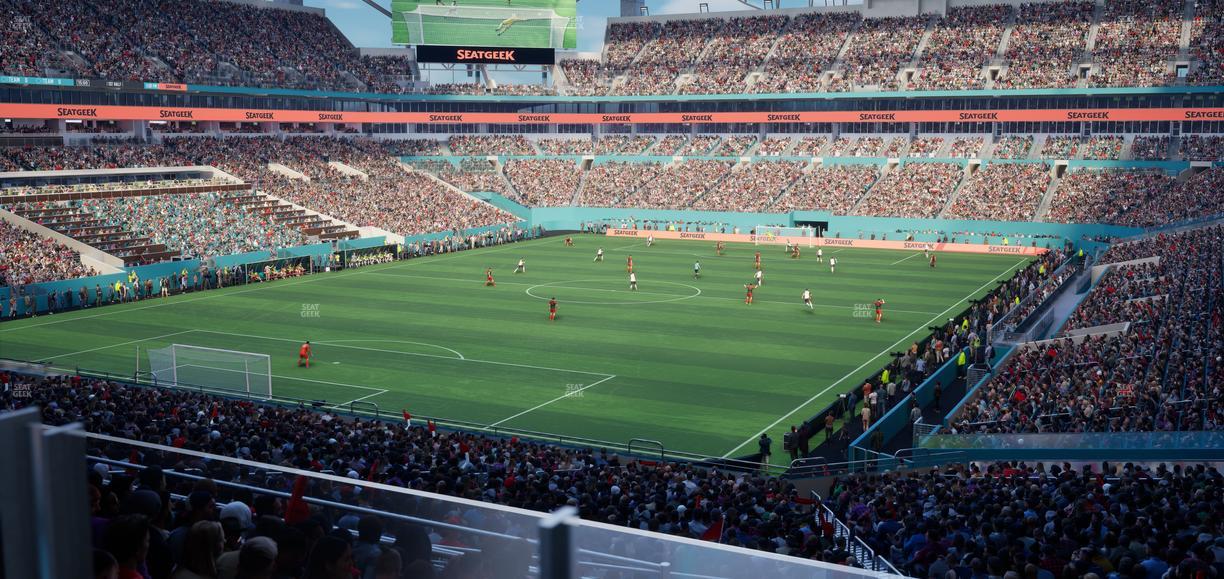 Hard Rock Stadium - Section 228 Seat View