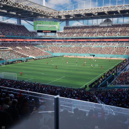 Hard Rock Stadium - Section 228 Seat View