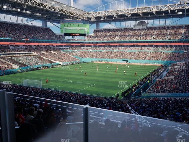 Hard Rock Stadium - Section 228 Seat View