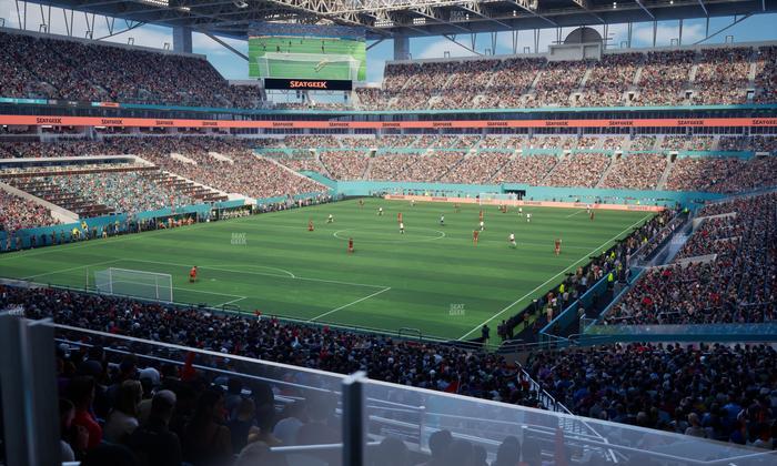 Hard Rock Stadium - Section 228 Seat View