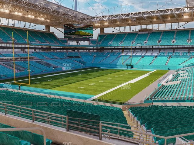 Hard Rock Stadium - Section 228 Seat View