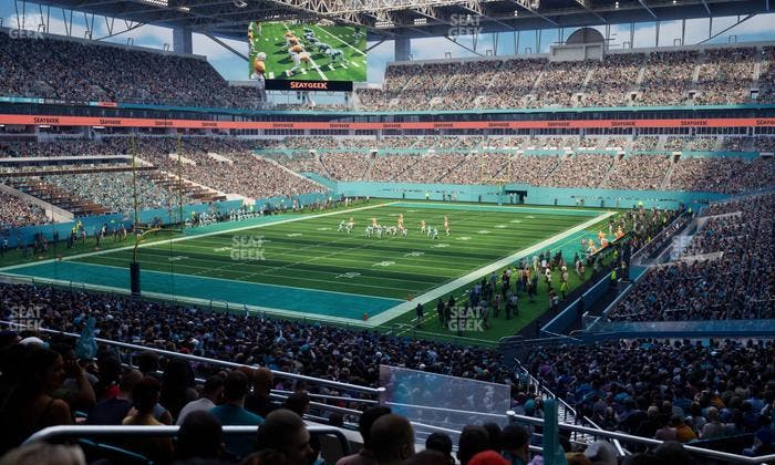 Hard Rock Stadium - Section 228 Seat View
