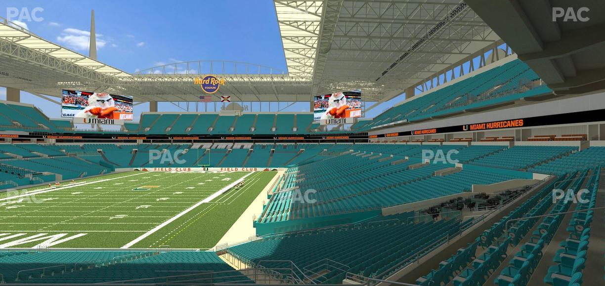 Hard Rock Stadium - Section 228 Seat View