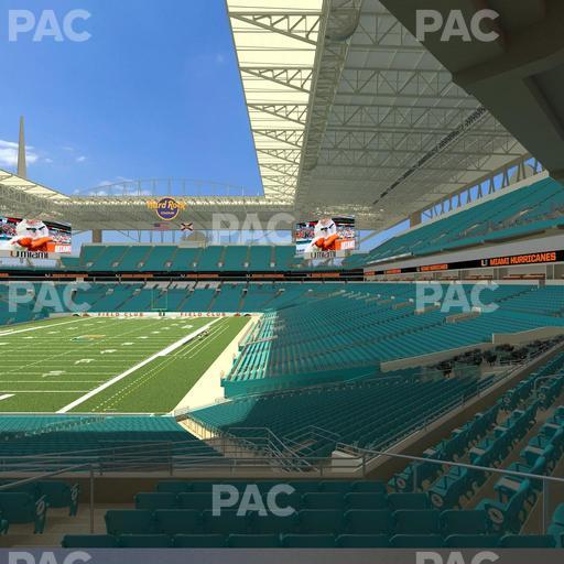 Hard Rock Stadium - Section 228 Seat View