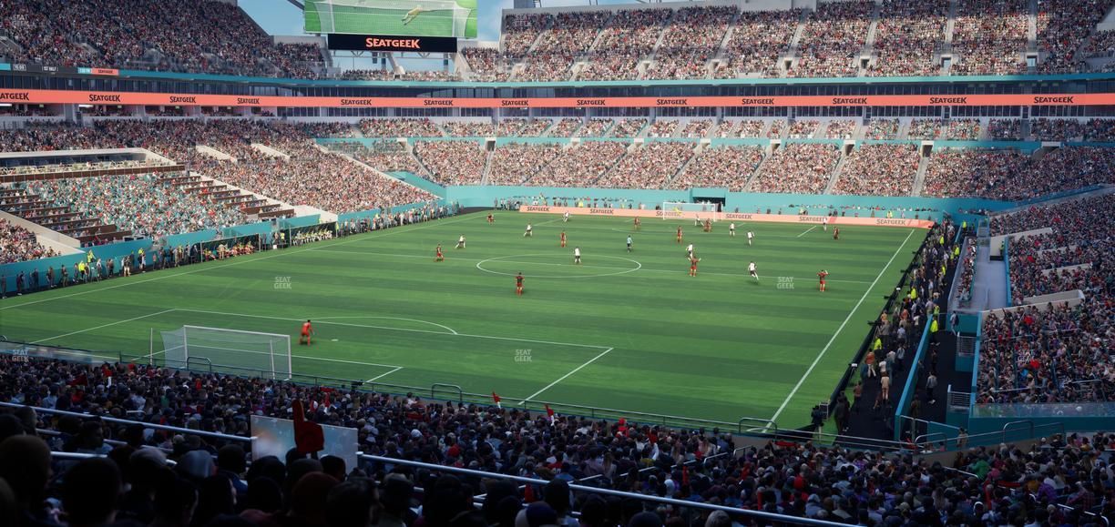 Hard Rock Stadium - Section 229 Seat View
