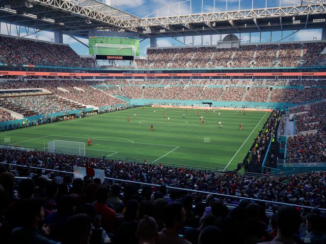 Hard Rock Stadium - Section 229 Seat View Hard Rock Stadium - Section 229 Seat View