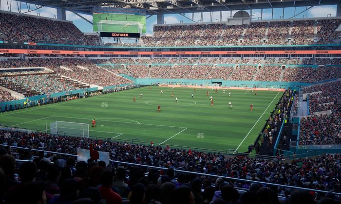 Hard Rock Stadium - Section 229 Seat View