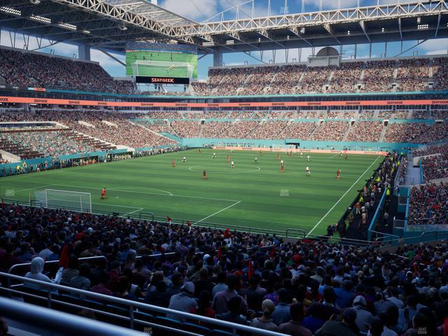 Hard Rock Stadium - Section 229 Seat View