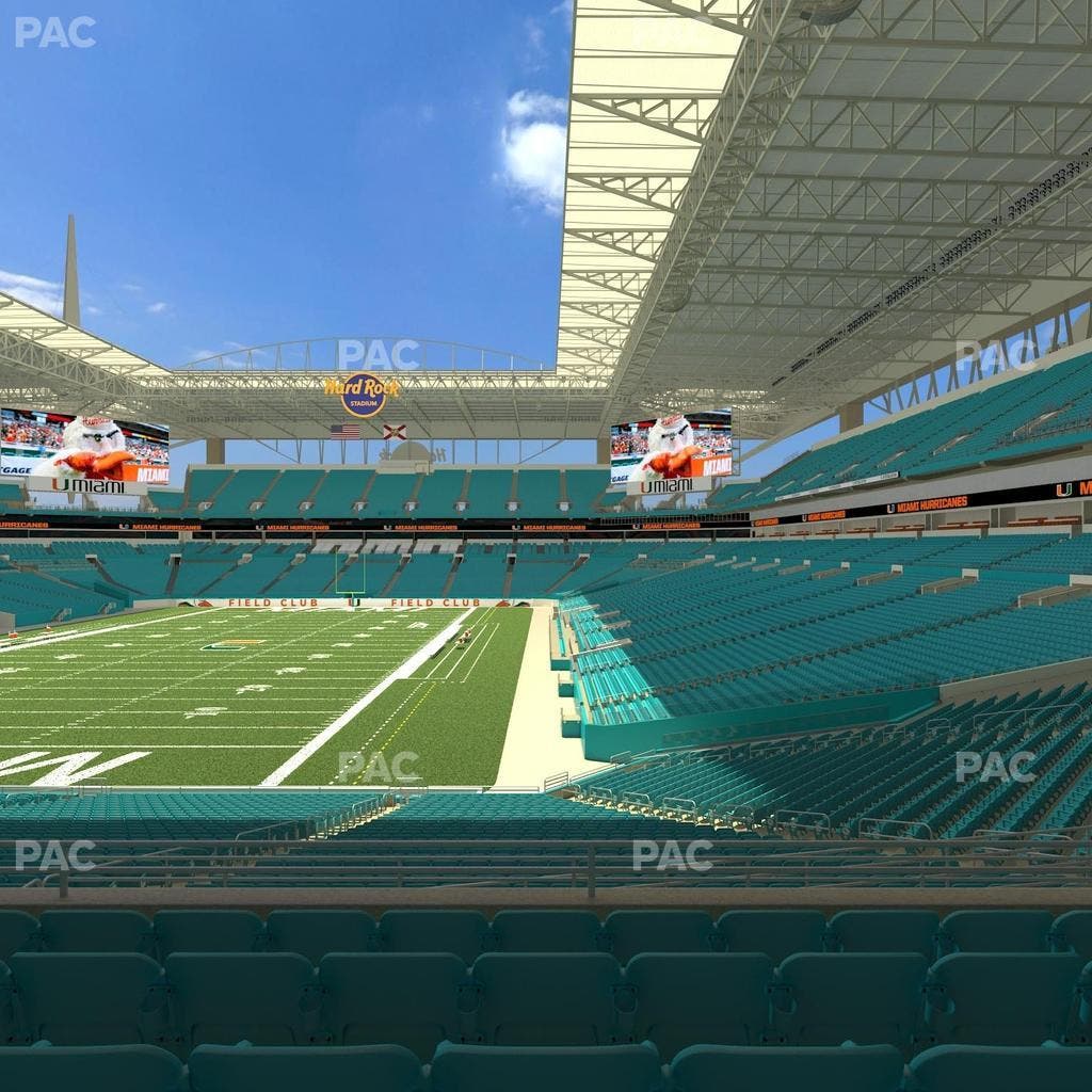 Hard Rock Stadium - Section 229 Seat View