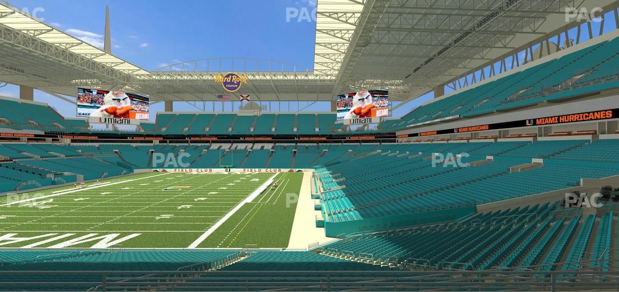 Hard Rock Stadium - Section 229 Seat View