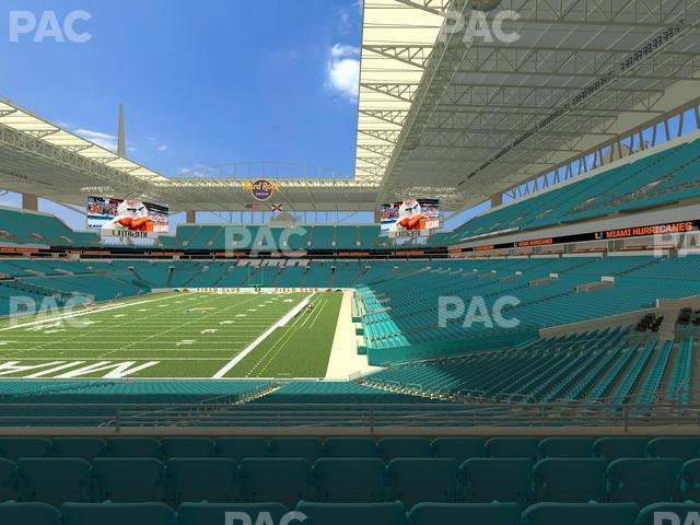 Hard Rock Stadium - Section 229 Seat View Hard Rock Stadium - Section 229 Seat View