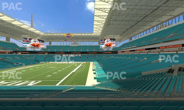 Hard Rock Stadium - Section 229 Seat View