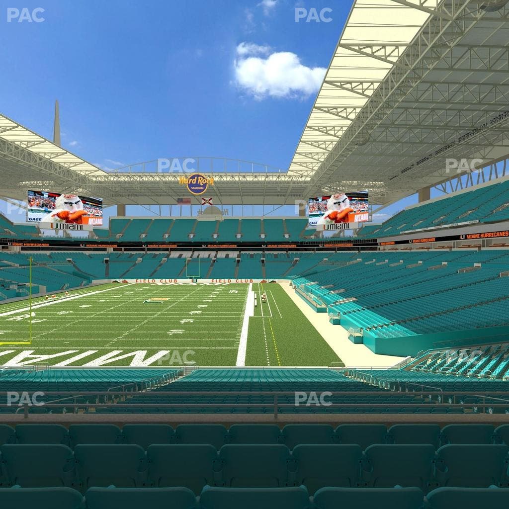 Hard Rock Stadium - Section 230 Seat View
