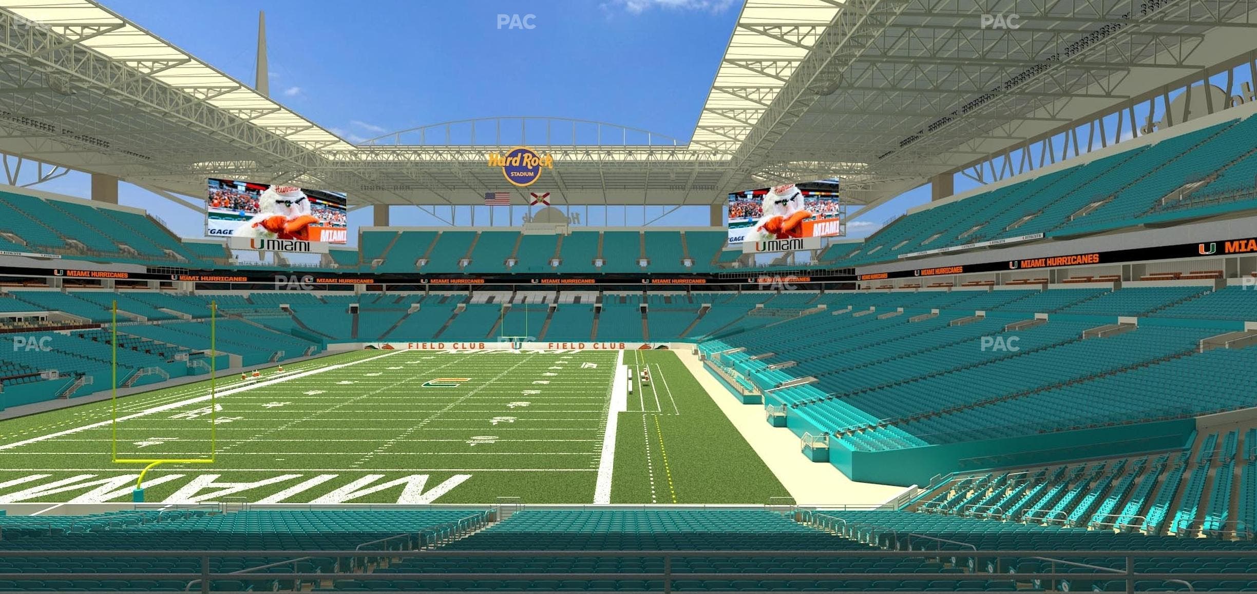 Hard Rock Stadium - Section 230 Seat View