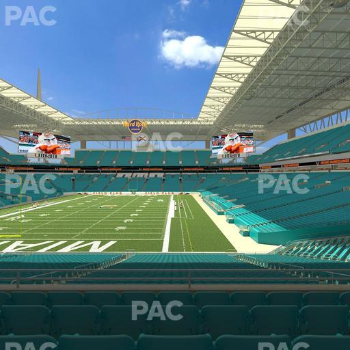 Hard Rock Stadium - Section 230 Seat View