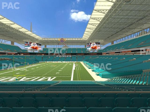 Hard Rock Stadium - Section 230 Seat View